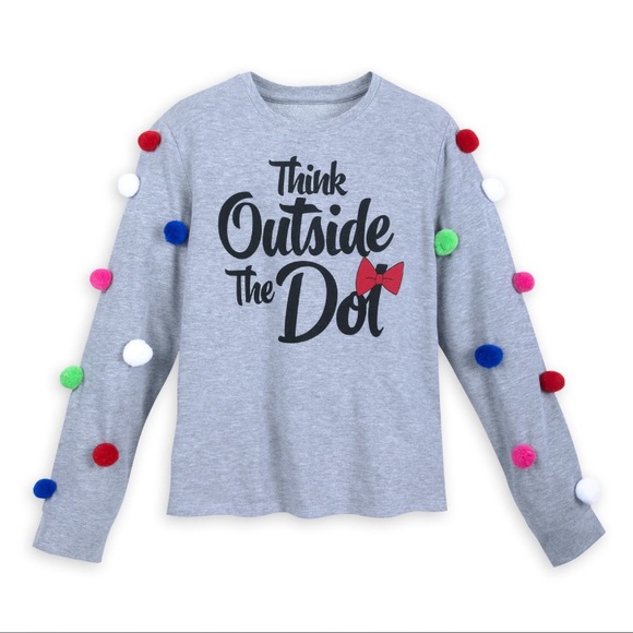 Disney Tops - 4 for $40 Minnie Mouse Pom Pom Sweatshirt Disney